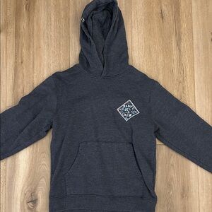 Salty Crew Youth Hoodies Size Small Dark Gray Hoodie with Front Pocket